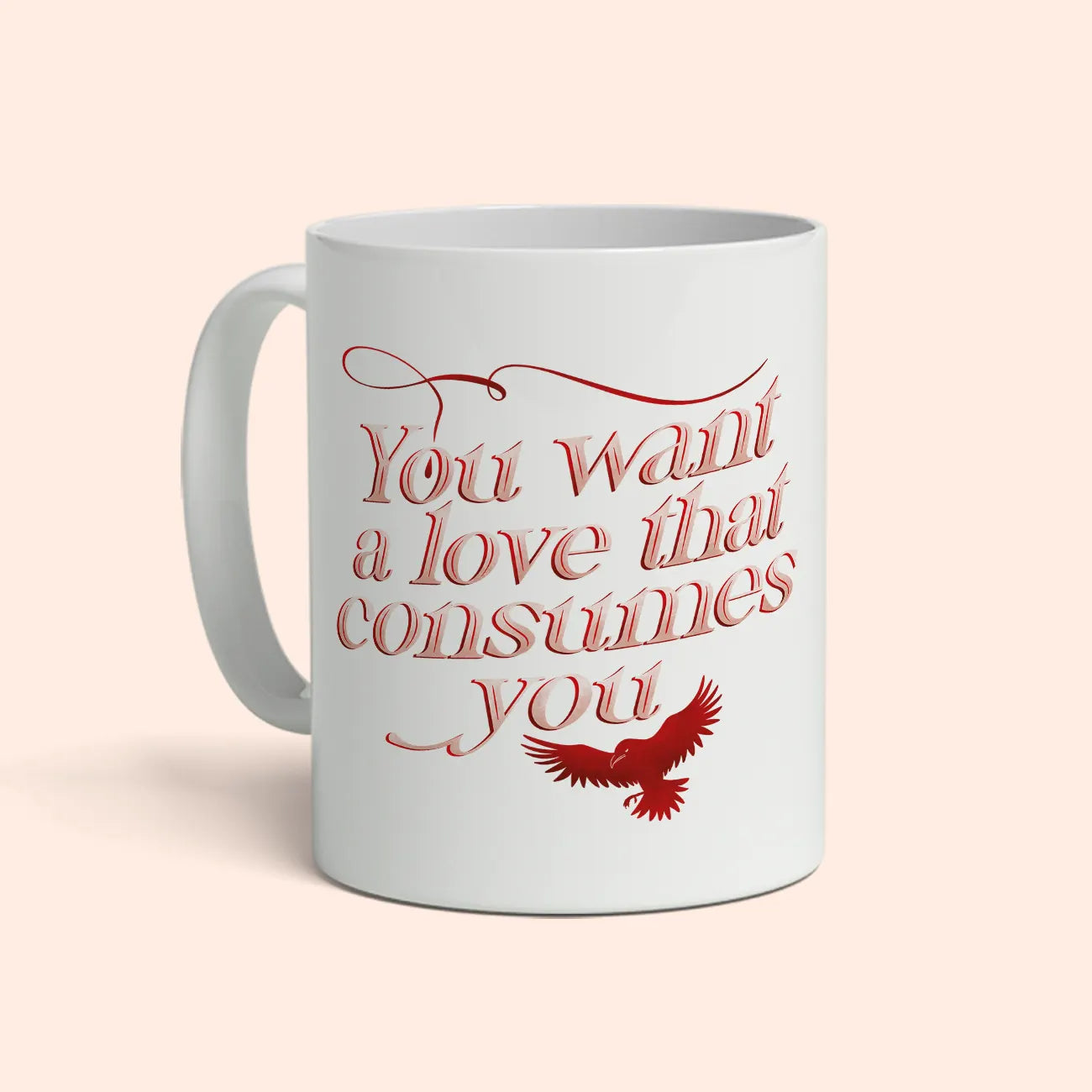 Le mug You Want A Love That Consumes You” inspiré de la mythique série The Vampire Diaries !